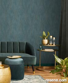 Resene Elegance Wallpaper Collection - Room using L856-04