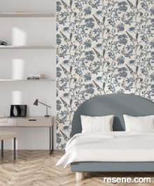 Resene Elegance Wallpaper Collection - Room using M458-01