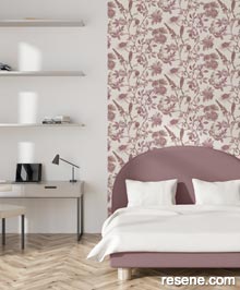 Resene Elegance Wallpaper Collection - Room using M458-10