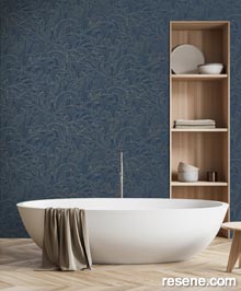 Resene Elegance Wallpaper Collection - Room using M629-01
