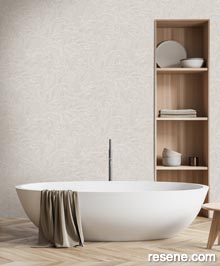 Resene Elegance Wallpaper Collection - Room using M629-07