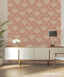 Resene Elegance Wallpaper Collection - Room using M640-05