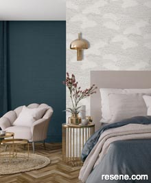 Resene Elegance Wallpaper Collection - Room using M644-07