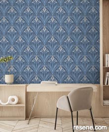 Resene Elegance Wallpaper Collection - Room using M661-01