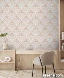 Resene Elegance Wallpaper Collection - Room using M661-07