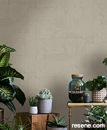 Resene Essentiell Wallpaper Collection - Room using 34601