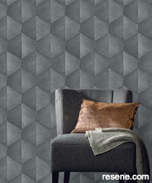 Resene Fashion for Walls Wallpaper Collection - Room using 10370-10