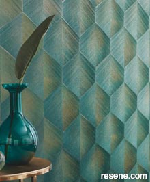 Resene Fashion for Walls Wallpaper Collection - Room using 10370-19