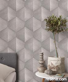 Resene Fashion for Walls Wallpaper Collection - Room using 10370-38