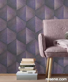 Resene Fashion for Walls Wallpaper Collection - Room using 10370-45