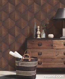 Resene Fashion for Walls Wallpaper Collection - Room using 10370-48
