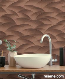Resene Fashion for Walls Wallpaper Collection - Room using 10372-48