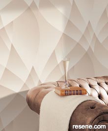 Resene Fashion for Walls Wallpaper Collection - Room using 10374-02