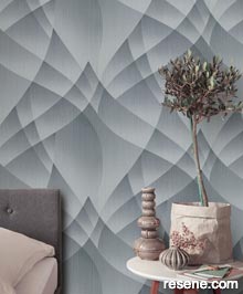 Resene Fashion for Walls Wallpaper Collection - Room using 10374-29