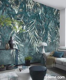 Resene Fashion for Walls Wallpaper Collection - Room using 2536V-13