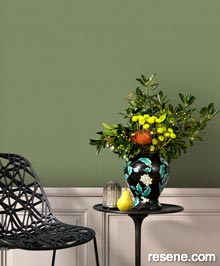 Resene La Terrasse Wallpaper Collection - Room using 10262-07