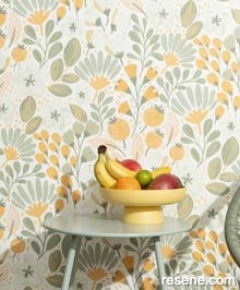 Resene La Terrasse Wallpaper Collection - Room using 10518-07