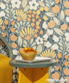 Resene La Terrasse Wallpaper Collection - Room using 10518-08
