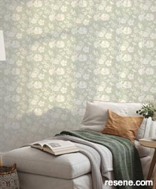 Resene La Terrasse Wallpaper Collection - Room using 10519-07