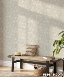 Resene La Terrasse Wallpaper Collection - Room using 10519-32