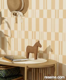 Resene La Terrasse Wallpaper Collection - Room using 10520-04