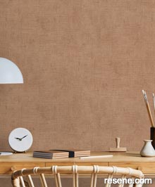 Resene Nomade Wallpaper Collection - Room using M328-05