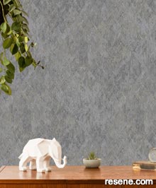 Resene Nomade Wallpaper Collection - Room using M328-19