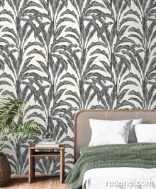 Resene Nomade Wallpaper Collection - Room using M619-19