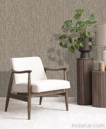Resene Nomade Wallpaper Collection - Room using M649-08