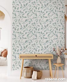 Resene Nomade Wallpaper Collection - Room using M660-04