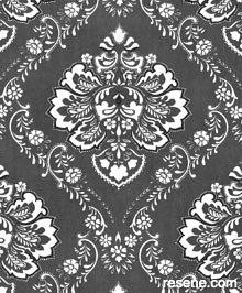 Resene The Icon Edit – Black & White Wallpaper Collection - 24506