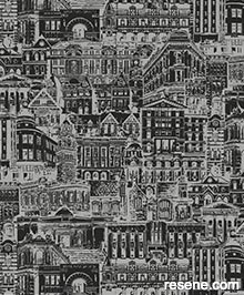 Resene The Icon Edit – Black & White Wallpaper Collection - 24522