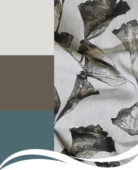 Flora curtains in Blonde