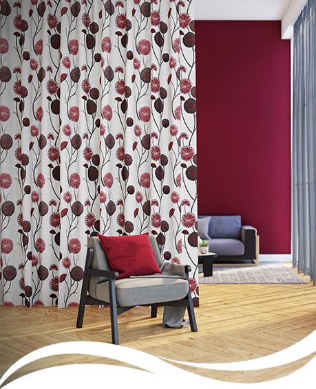 Free Flower curtains