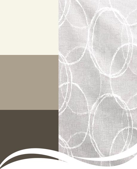 Meridian curtains in Blonde