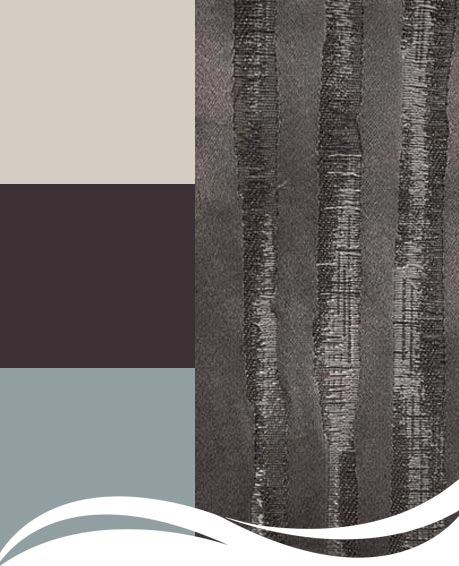 Momento curtains in Mocha