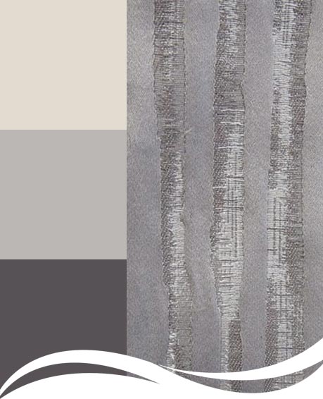 Momento curtains in Stone