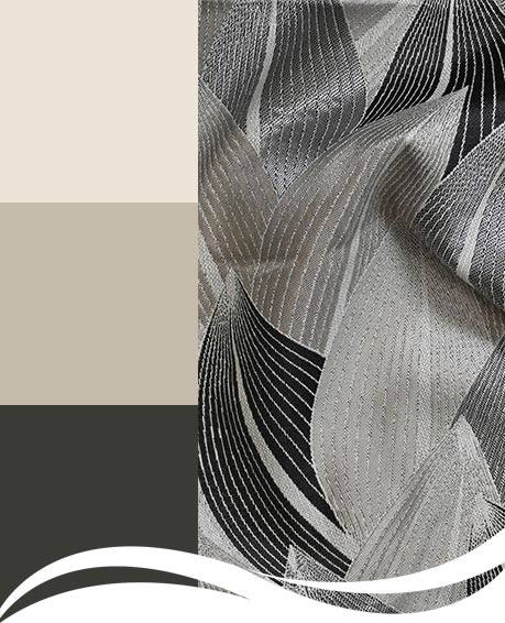 Prosper curtains in Naturalle