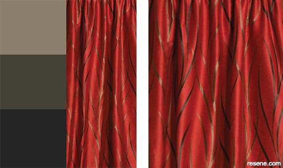 Beyond curtains in Flame
