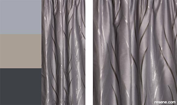 Beyond curtains in Steel