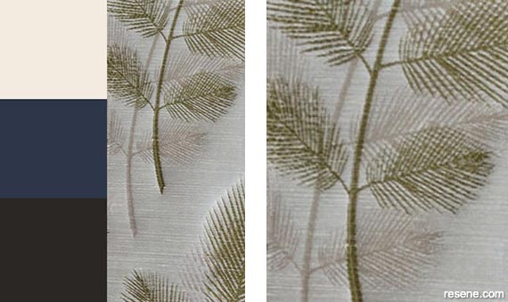 Denizen curtains in Gold