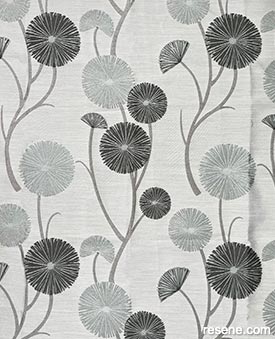Free Flower curtains in Duck Egg
