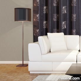 Resene Captivate curtains