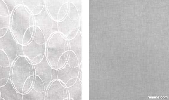 Meridian curtains in Blonde