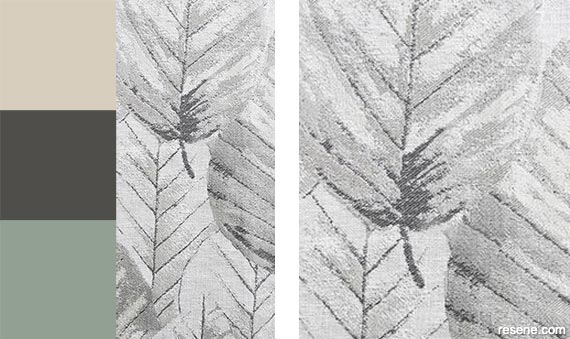 Natura curtains in Mocha