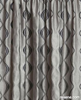 Xpressions curtains in Charcoal