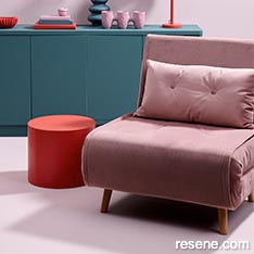Get clever with clashing colours