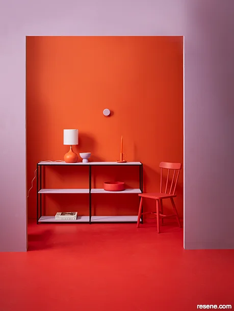 Bold, bright and brilliant interior