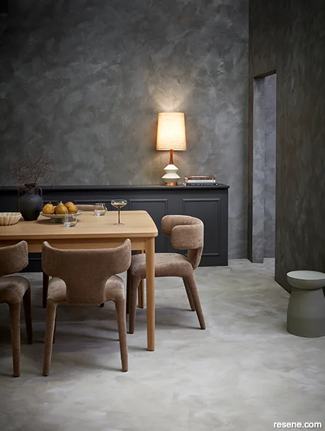 Darker neutrals add sophistication and depth