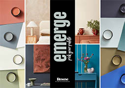 Colour and design trends from emerge by Resene